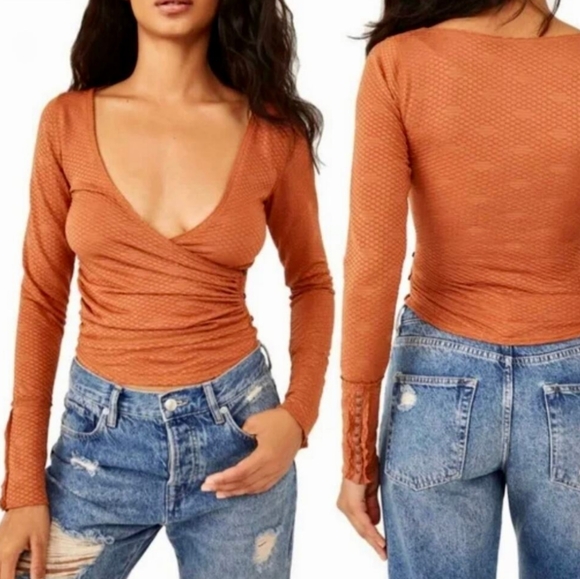 Free People Tops - Free People Penny Wrap Top